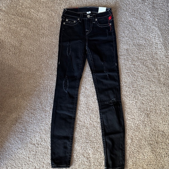 True Religion Pants - True Religion Charcoal Denim Pants